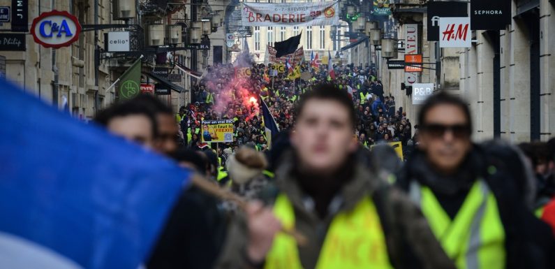 VIDEO. «Gilets jaunes» à Bordeaux: Des milliers de manifestants, 18 interpellations en fin de journée
