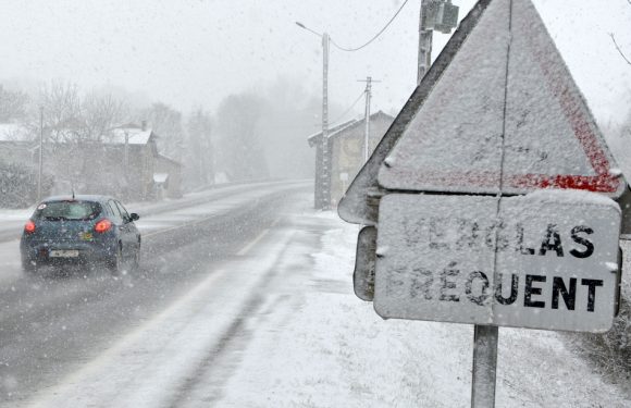 Neige et verglas: Cinq départements en vigilance orange dans le centre-est