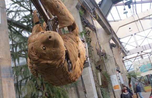 VIDEO. Nantes: On vous présente le paresseux, la nouvelle créature mécanique des Machines de l’île