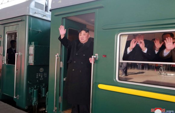 Corée du Nord: Le train de Kim Jong-un vient d&rsquo;entrer en Chine, avant le sommet avec Trump