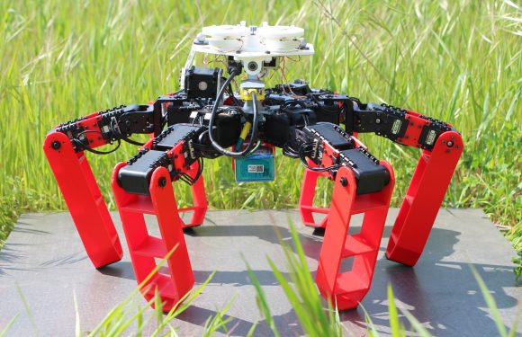 Le premier robot à pattes qui se déplace sans GPS