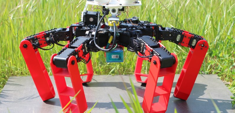 Le premier robot à pattes qui se déplace sans GPS