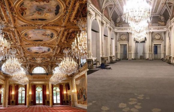 Brigitte Macron défigure la salle des fêtes de l’Élysée. Coût : 500.000 euros