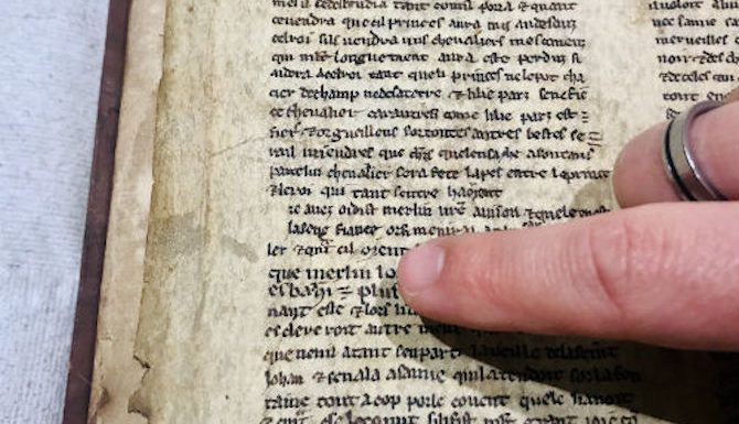 Des fragments médiévaux inédits sur l’histoire de Merlin l’enchanteur