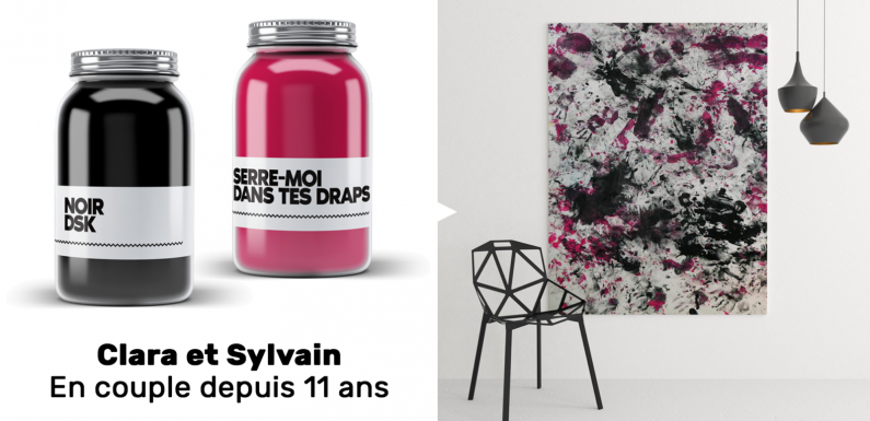 Ce kit de peinture corporelle vous permet de transformer vos ébats sexuels en toile