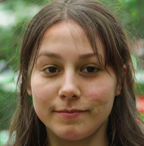 Ce site montre des portraits de visages humains générés par une IA. Aucun d’entre eux n’est réel.