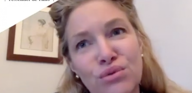 Emmanuelle Gave, candidate aux Européennes sur la liste des Amoureux de la France
