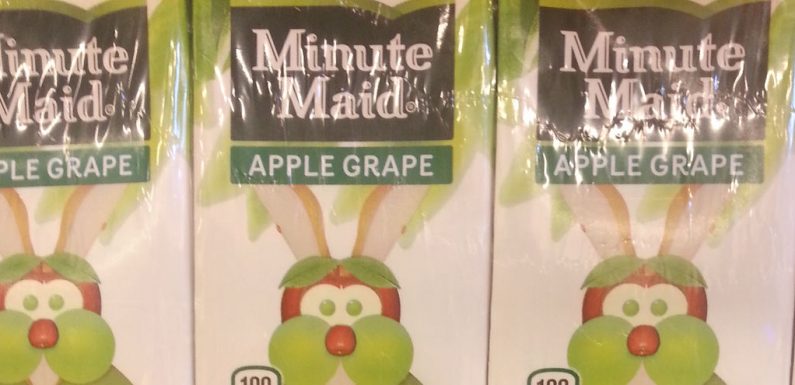 Des niveaux de métaux toxiques élevés dans la moitié des jus de fruits