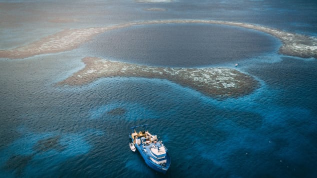 Dispatches from the bottom of Belize’s Blue Hole