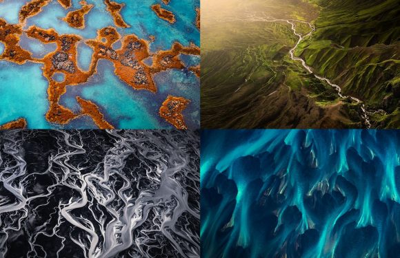 Paintings from the Sky: Aerial Photos of Iceland