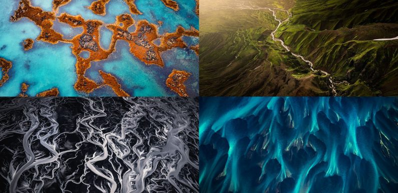 Paintings from the Sky: Aerial Photos of Iceland