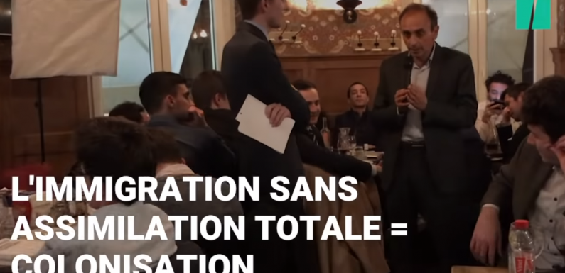 Eric Zemmour se sert de la polémique avec Hapsatou Sy pour différencier immigration et colonisation