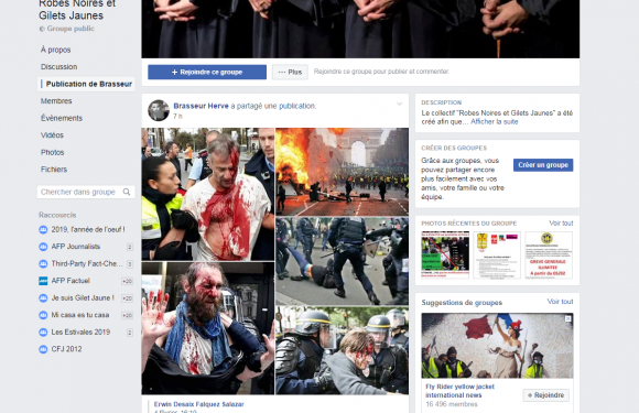 « Gilets jaunes »: des photos décontextualisées pour critiquer Macron