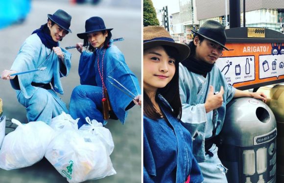 Au Japon, il existe des samouraïs anti-déchets qui nettoient les rues