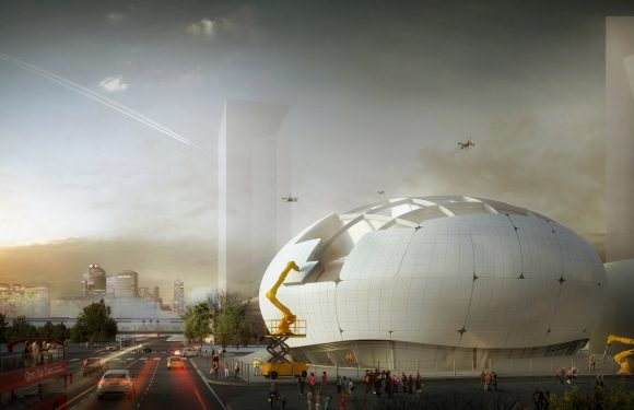 Robot Science Museum in Seoul will be built by robots and drones