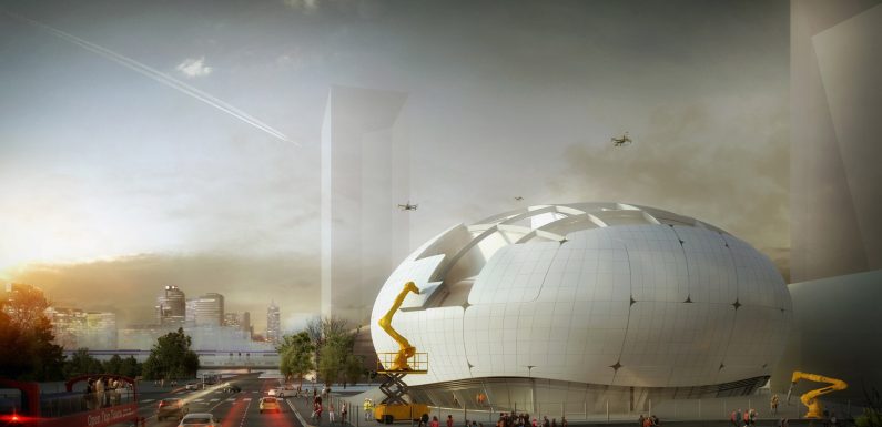Robot Science Museum in Seoul will be built by robots and drones