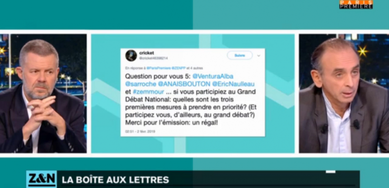 Éric Zemmour : « J’ai une priorité, la démographie, la lutte contre l’immigration, nous sommes en danger de mort »