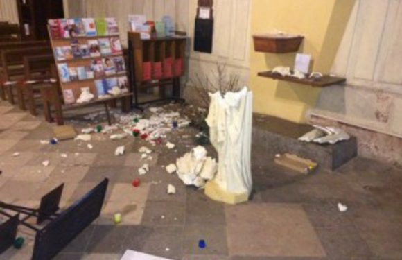 66 actes anti-chrétiens en janvier, mais les auteurs seraient rarement « cathophobes »…