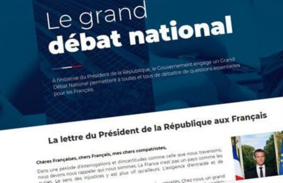 « Grand débat national » : 75.000 Français invités à participer, 9 sur 10 refusent