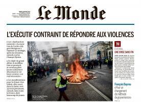 « Gilets jaunes », acte XVIII : « Les forces de l’ordre travaillent au doigt mouillé depuis quatre mois »