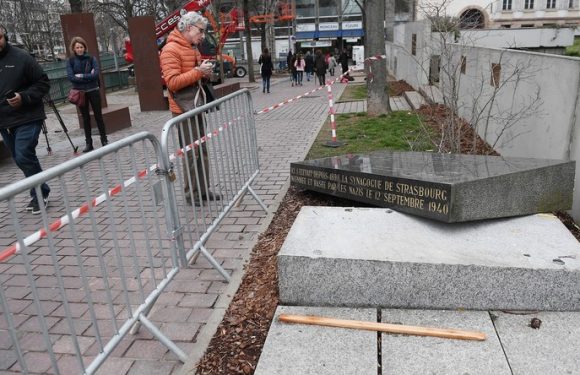 Strasbourg : vif émoi après la dégradation de la stèle d’une ancienne synagogue