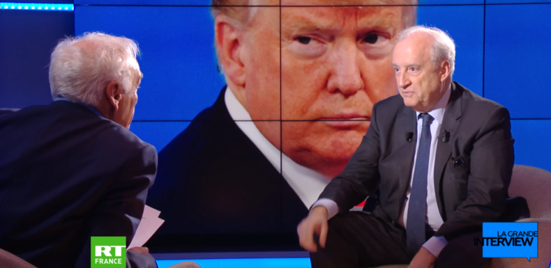 Hubert Védrine : «Trump n’est pas isolationniste, il est unilatéraliste» (ENTRETIEN)