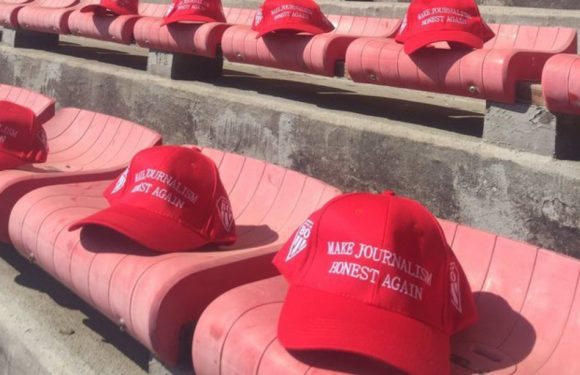 «Make Journalism Honest Again»… Le club de rugby de Biarritz s&rsquo;inspire de Trump pour critiquer le journal «Sud Ouest»