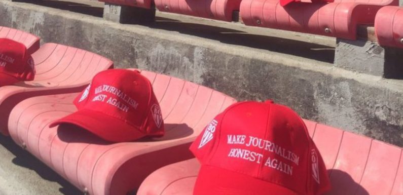 «Make Journalism Honest Again»… Le club de rugby de Biarritz s’inspire de Trump pour critiquer le journal «Sud Ouest»
