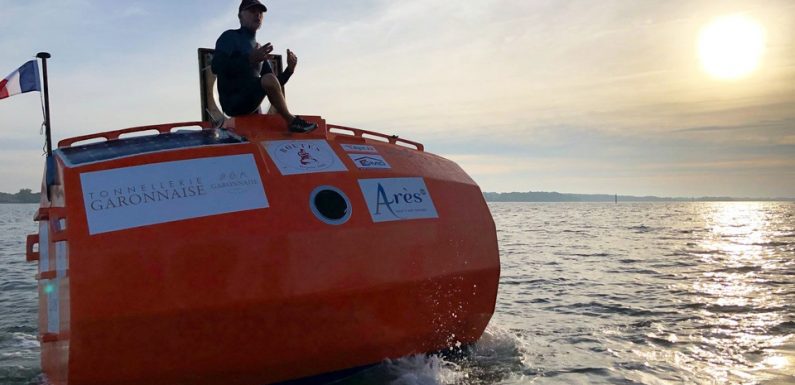 VIDEO. Traversée en tonneau de l’Atlantique: «C’est comme gravir l’Everest ce qu’il fait là!»