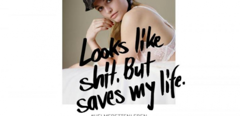 «C’est vraiment moche. Mais ça sauve ma vie»… Une pub pour un casque à vélo accusée de sexisme en Allemagne