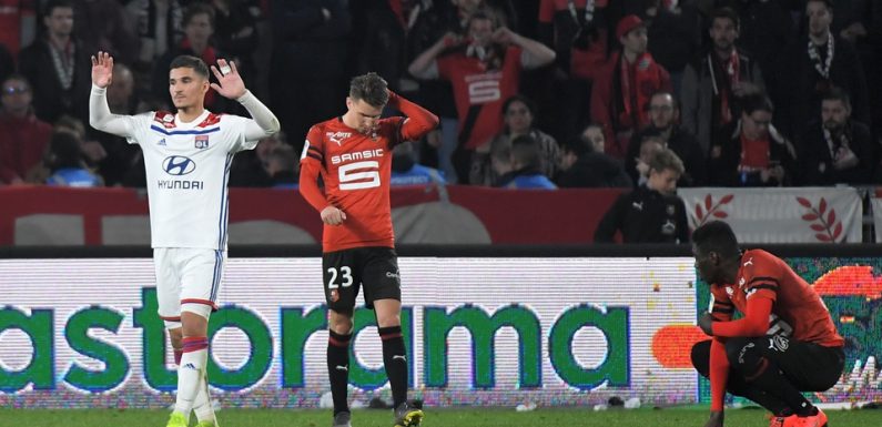 Stade Rennais-OL: Battus à domicile, les Bretons grillent un joker dans la course à l’Europe
