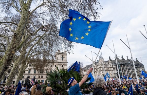 Brexit: Manifestation monstre à Londres pour demander un nouveau référendum