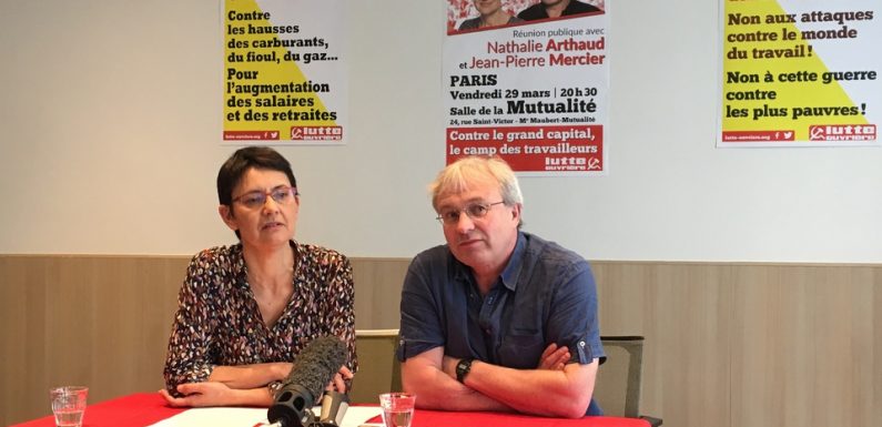 Européennes: Lutte ouvrière lance sa campagne «contre le grand capital» (avec un vrai-faux soutien du NPA)