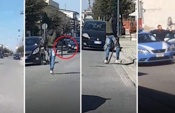 «Je vais vous tuer, Italiens de merde»: un Sénégalais armé d’un bâton sème la panique dans un village en Italie ce vendredi