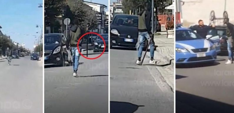 «Je vais vous tuer, Italiens de merde»: un Sénégalais armé d’un bâton sème la panique dans un village en Italie ce vendredi