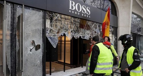 « Gilets jaunes » : 170 millions d’euros de dégâts, sans compter « l’acte 18 »