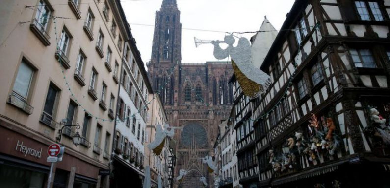 Strasbourg: la stèle de l’ancienne synagogue vandalisée