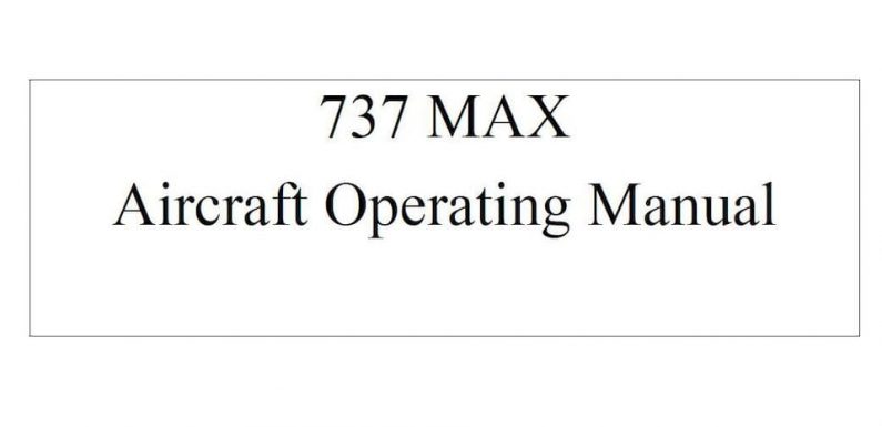 Boeing 737 MAX : un manuel muet sur le système mis en cause