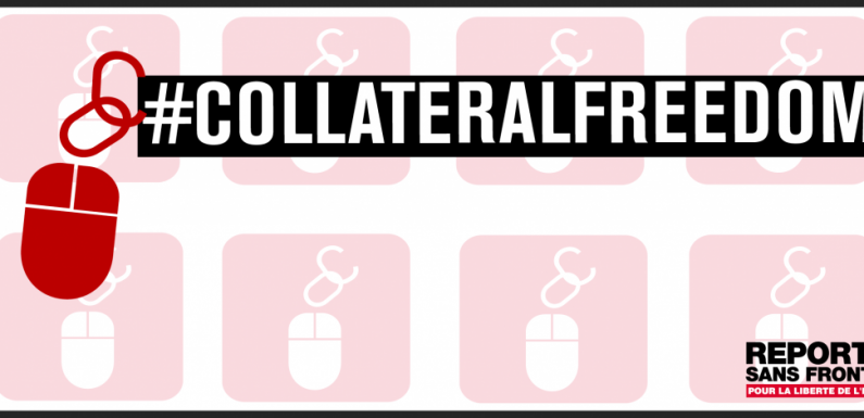 #CollateralFreedom: RSF débloque 22 médias en ligne censurés dans leur pays