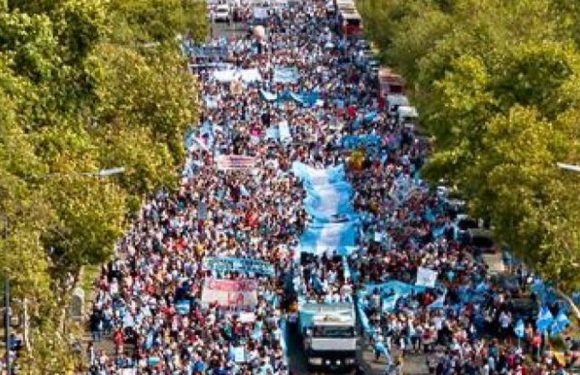 Plus d’un million de personnes à la Marche pour la vie en Argentine