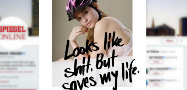 Une publicité pour le casque à vélo accusée de sexisme en Allemagne