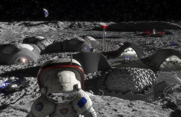 Construire une base lunaire avec une imprimante 3D et des os