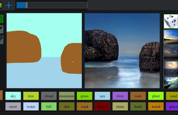 Une IA transforme vos gribouillis en paysages magnifiques