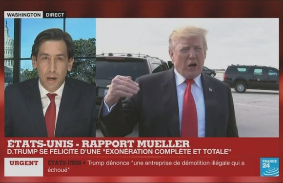 Le procureur Mueller conclut qu’il n’y a eu aucune collusion entre Trump et la Russie, ni même d’obstruction à la justice