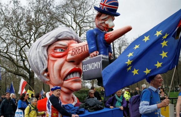 Les anti-Brexit manifestent à londres pour un nouveau référendum