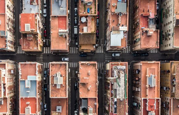 Drone photography captures Barcelona&rsquo;s architectural symmetry from above