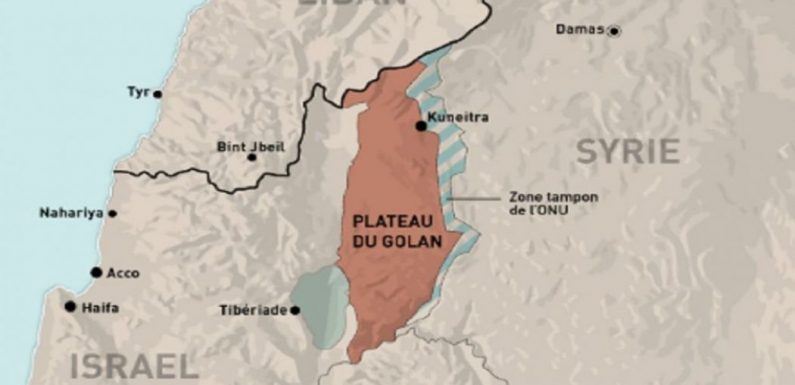 Après Jérusalem, maintenant le Golan, bientôt la Cisjordanie ?
