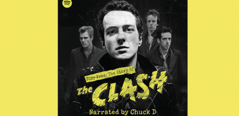 “Stay Free: The Story of the Clash” Narrated by Public Enemy’s Chuck D: A New Spotify Podcast