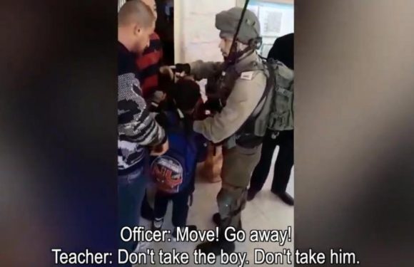 Vidéo : quand des militaires israéliens arrêtent… un enfant de 9 ans