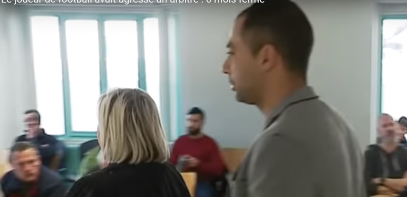 Vesoul : Pour défendre un footballeur amateur qui avait étranglé un arbitre, son avocate invoque le « cas Zidane Materazzi », bilan : 6 mois de prison ferme
